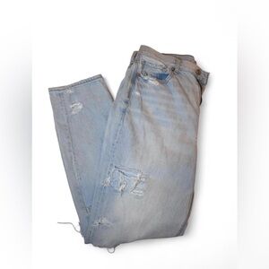 American Eagle Outfitters Light Blue Mom Jeans